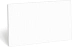 321Done Graph Paper Notepad - Ledger Size (11" x 17") 50 Sheets - 0.25" Grid Planning Note Pad - Tear-Off Edge Glued Luxury Smooth Thick Premium Paper - Made in USA - Plain White