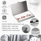 Custom Business Cards Double-Sided Personalized Stationery | Professional 300GSM Matte Paper for Small Business | 3.5x2 Inch