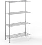 Regal Altair 18" Deep x 48" Wide x 74" Height Wire Shelving Kit | 4-Tier | NSF Commercial Storage Rack Unit