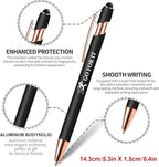 Vebermo 15 Pack Motivational Pen Set - Inspirational Quotes Retractable Ballpoint Pens for Office School Supplies, Encouragement Gifts for Women & Men, Multicolor
