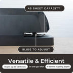 EcoElectronix Heavy Duty Electric Stapler - Heavy Pro, 45 Sheet Capacity, Quiet Operation, Jam-Free and Easy Reload - AC Adapter
