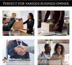 Custom Business Cards Personalized Business Cards for Small Business 300gsm Matte Paper Front & Back Sides Printed 3.5" x 2" - Custom Business Cards1