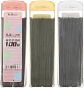 PATIKIL 300Pcs HB Mechanical Pencil Lead, 0.5mm Black Lead Refill Break Resistant Pencil Refills for Writing Office Supplies, White/Yellow/Pink