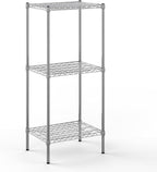 Regal Altair 18" Deep x 24" Wide x 54" Height Wire Shelving Kit | 3-Tier | NSF Commercial Storage Rack Unit