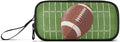DVGMBXY Football Pencil Case Box for kids Teens Boys Girls Large Pencil Pouch with Zipper Compartments Big Capacity Stationery Pen Bag Organizer for Kids Teens Adults School Office