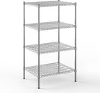 Regal Altair 24" Deep x 30" Wide x 54" Height Wire Shelving Kit | 4-Tier | NSF Commercial Storage Rack Unit