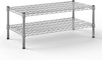 Regal Altair 18" Deep x 36" Wide x 14" Height Wire Shelving Kit | 2-Tier | NSF Commercial Storage Rack Unit