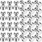 VNDUEEY 30Pcs Fridge Magnets, Whiteboard Magnets Refrigerator Magnets, Small Strong Magnets for Whiteboard, Office, Classroom, Kitchen