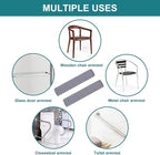 2 Pcs Small Armrest Pads Covers - Widened Self-Adhesive Straps Comfortable and Protective for Toilet Handle, Office Chairs, and Armrest Chairs Comfort Padding Pressure (Size：S)