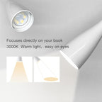Wall Reading Light for Books in Bed, USB Output Headboard Wall Lamp,5 Dimmable Touch Control Reading Lamp,LED Warm Light Easy to Install 3000K