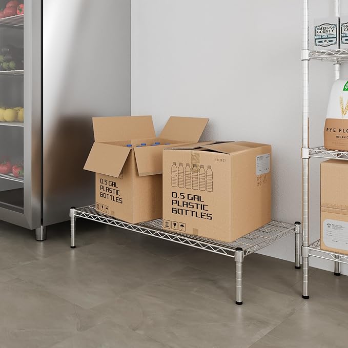 Regal Altair 21" Deep x 42" Wide x 8" Height Wire Shelving Kit | 1-Tier | NSF Commercial Storage Rack Unit