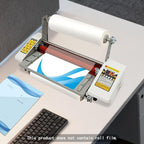 20.28" Laminator Machine,Hot&Cold Roller Laminating Machine,Single/Dual Sided Laminating Machines with Digital Display and Adjustable Roller Gap for Office Studio Documents Photos Cards
