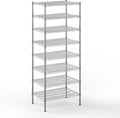 Regal Altair 21" Deep x 30" Wide x 74" Height Wire Shelving Kit | 8-Tier | NSF Commercial Storage Rack Unit