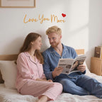 Love You More Wood Sign Home Decor Boho Decor Wall Decor Express Love and Warm for Your Family Lovers Wall Art Gift Hallway Entryway Door Farmhouse Valentine Decors Bedroom Above Bed Topper Decoration
