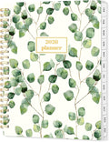 SUNEE 2026 Planner, Weekly and Monthly Calendar Planner, January 2026-December 2026, Daily Agenda with Tabs, Note Pages, Spiral Binding, 6.4"x8.3", Eucalyptus