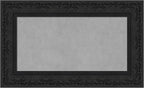 Amanti Art Black Framed Magnetic Board 19x31 Small Vision Board for use with Magnets, 100% Metal Sheet to Display Items as Office Decor or for Home Organization in mudroom, Kitchen or Kids Room