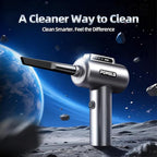 Compressed Air Duster, 110000RPM Ultra-Powerful Electric Air Duster with LED Light, 3-Speed Adjustable, Rechargeable Cordless Mini Blower for Computer, Keyboard, Car, PS5, Outdoor & Home Cleaning