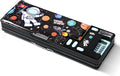 Pop Up Multifunction Pencil Case, Cute Cartoon Pen Box Organizer Stationery with Calculators, Sharpener, Schedule, School Supplies, Best Birthday Gifts for Kids Teens (Black)