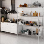 Regal Altair 24" Deep x 60" Wide x 74" Height Wire Shelving Kit | 4-Tier | NSF Commercial Storage Rack Unit