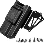 Tourniquet Holder for Gun Holster, Tactical Tourniquet Holder Adapter Mount, Police Gear Accessories with QLS Kit for 3-Hole Holster