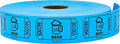 Tacticai 1000 Raffle Tickets, Beer, Blue, Single Roll, Ticket for Events, Entry, Reward, Fundraiser & Prizes