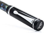 Conklin Duragraph Fountain Pen Abalone Nights - Broad Nib, Elegant Writing Instrument with Stunning Abalone Finish