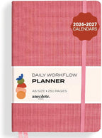 Anecdote 2026-2027 Planner: A Monthly, Weekly & Daily Planner with Calendar | 8.5" x 5.2" | Hardcover To-Do List Organizer, Planning Your Success, Start Anytime, Achieve Productivity Goals (Blossom)