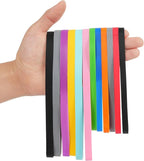 Rubber Bands Silicone 8 inch and 6.3 inch 12 Pcs Mixed size Large Elastic Bands for Notebook Books Cooking Wrapping Cooking Boxes Wraps Office Supplies