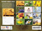 Honey Bee Calendar 2026 Bees Monthly Wall Calender 12 Month | American Made In The USA