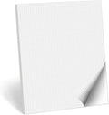 321Done Double Sided Graph Paper Notepad, 0.20 Grid, 8.5x11, Made in the USA, Quad Ruled Pad for Writing, Drawing, Sketching, Journaling, Planning (50 Sheets) Thick Paper, Squares on Both Sides
