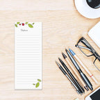 Current Ladybugs Personalized Notepads – Set of 3, 50-Sheet Lined Paper Pads, Memo Pad, Shopping List, To-Do Notes, Office Organizer