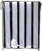 SmartSign Magnetic 'C' Channel Label Holders for Metal Racks and Shelves | 0.5" x 4" Pack of 25