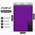 UCGOU Bubble Mailers 10.5x16 Inch Purple 25 Pack Poly Padded Envelopes Large #5 Mailing Packages Opaque Packaging Postal Self Seal Adhesive Waterproof Boutique Shipping Bags for Clothes