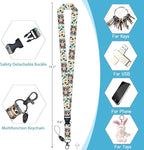 Teacher Lanyards for ID Badges, Owl Badge Holder Retractable Lanyard Name Tags Vertical Card Holder, Detachable Lanyard Badge Reel Retractable, Nurse Workers Women Office Gifts