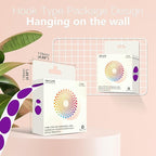 1 Inch Round Color Coding Labels, 1000 PCS Per Roll Purple Color Coded Dot Stickers, Round Color Dot Labels for Organizing, Filing, and Storage