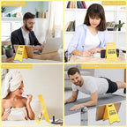 Funny Office Desk Accessories,Motivational Affirmations Office Cubicle Decor,Phone Holder Mirror Acrylic Table Signs,Library Desk Decor for Women Men Boss Lady Coworker Coordinator Leader (Survive)