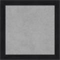 Amanti Art Black Framed Magnetic Board 29x29 Medium Vision Board for use with Magnets, 100% Metal Sheet to Display Items as Office Decor or for Home Organization in mudroom, Kitchen or Kids Room