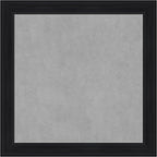 Amanti Art Black Framed Magnetic Board 29x29 Medium Vision Board for use with Magnets, 100% Metal Sheet to Display Items as Office Decor or for Home Organization in mudroom, Kitchen or Kids Room