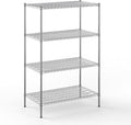 Regal Altair 24" Deep x 42" Wide x 64" Height Wire Shelving Kit | 4-Tier | NSF Commercial Storage Rack Unit