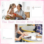 Lovarywow Funny Sticky Notes Gifts - 9 Pack Funny Sticky Notes 3x3 Inch Funny Office Gifts for Coworkers Everything is Fine Post Notes Work Gag Self-Stick Memo Pad Office School Supplies 450 Sheets