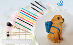 Photour Dog Pen Holder for Desk Pen Pencil Cup Creative Desktop Pen Organizer Pencil Cups for Desk Unique Accessories Decor for Home Office School Gift for Dog Lovers (Golden Retriever)