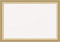 Amanti Art White Cork Board for Wall, 14x20 Vision Board with Gold Frame, Small Corkboard Office Decor for Home Organization, Casual Corkboard Pinboard to Display Items for Home Organization in