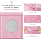 Fuxury Bubble Mailer 8.5x12 250 Pack,Light Pink#2 Poly Bubble Mailers,Self Seal Padded Envelopes,Waterproof Bubble Mailing Envelopes,Cushioning Packaging Bags for Books,Clothes, Makeup Supplies