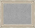 Amanti Art Silver Framed Magnetic Board 24x30 Medium Vision Board for use with Magnets, 100% Metal Sheet to Display Items as Office Decor or for Home Organization in mudroom, Kitchen or Kids Room