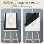 Epakh 10 Sheets 18''x 24'' Large Carbon Paper for Tracing, Carbon Transfer Paper for Drawing, Tracing and Transfer - Arts and Crafts Supplies