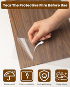 EliteSign 1PK Acrylic Sign Holder 8.5 x 11 with Walnut Wood Base, Clear Plastic Commercial Display Stand for Menu, Poster, Flyer, Table Paper Frame for Restaurant, Office, Store, Bar, Wedding
