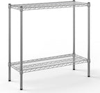 Regal Altair 14" Deep x 36" Wide x 34" Height Wire Shelving Kit | 2-Tier | NSF Commercial Storage Rack Unit