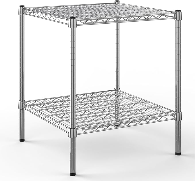 Regal Altair 24" Deep x 24" Wide x 27" Height Wire Shelving Kit | 2-Tier | NSF Commercial Storage Rack Unit