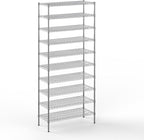 Regal Altair 18" Deep x 42" Wide x 96" Height Wire Shelving Kit | 10-Tier | NSF Commercial Storage Rack Unit