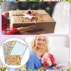 TaoBary 160 Pcs Stationery Paper Set 50 Double Sided Stationery Papers with 50 Matching Envelopes and 60 Round Dot Sticker, 10 Design(Kawaii,5.5 x 8.25 Inch)